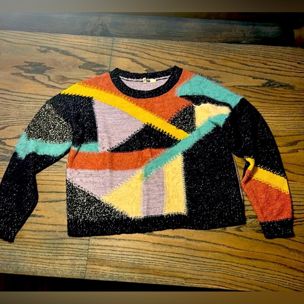 Mod Eyelash Pullover by Anthropologie - Picture 2 of 4